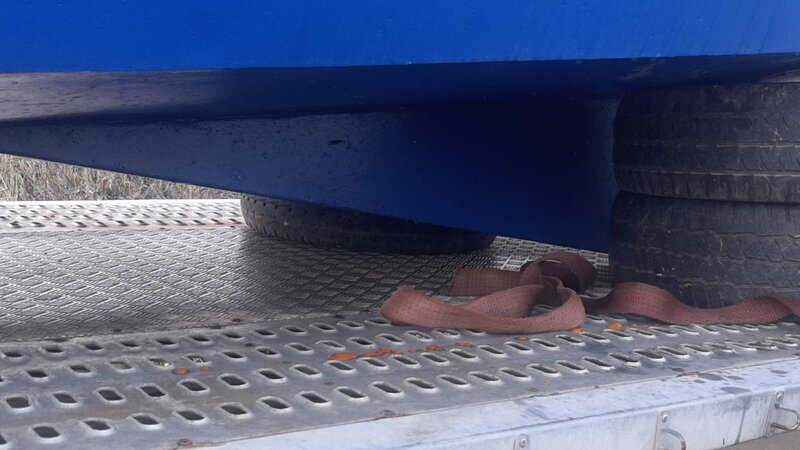 Vand ambarcatiune metalica
